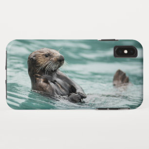 Funda Para iPhone XS Max Mirando el Otter marino