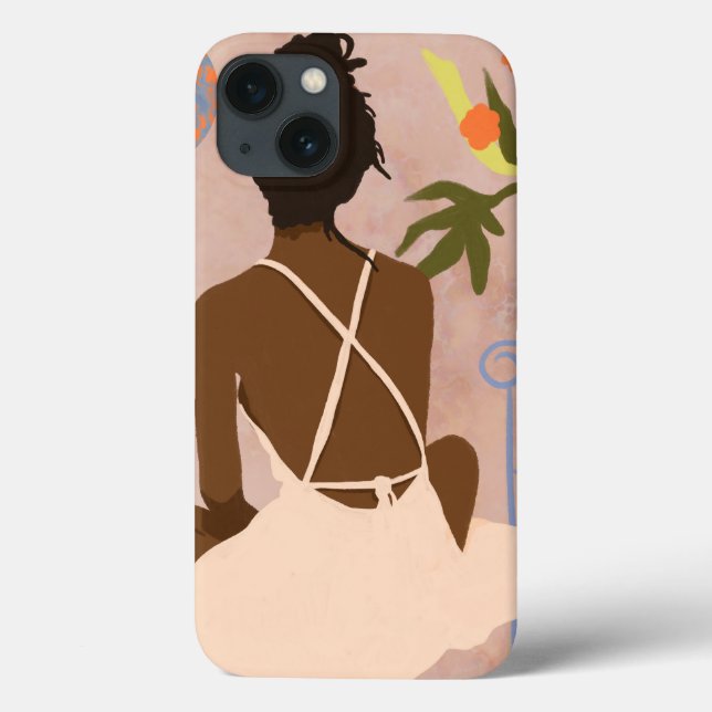 Funda De Case-Mate Para iPhone Mirando hacia el abismo (Reverso)