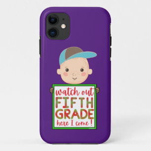 Funda Para iPhone 11 MIREN A QUINTO GRADO AQUÍ ME VOY gracioso lindo