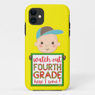 Funda Para iPhone 11 MIREN FUERA DE FOURTHGRADE AQUÍ QUE VENGO gracioso