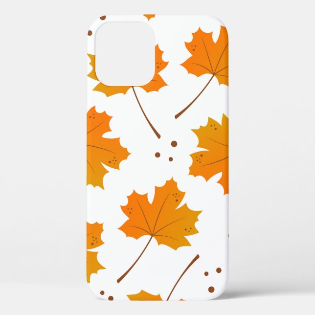 Funda De Case-Mate Para iPhone Mirth de Maple: Personalizados de hojas de otoño (Reverso )