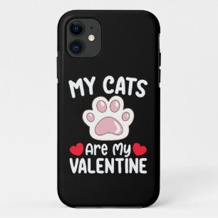 Funda Para iPhone 11 Mis Gatos Son Amantes De Mascotas Graciosos De San