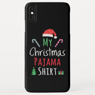 Funda Para iPhone XS Max Mis Navidades Camisa Pajama