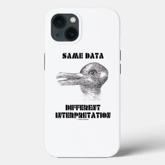 Funda Para iPhone 13 Misma información Interpretación Diferente Conejo