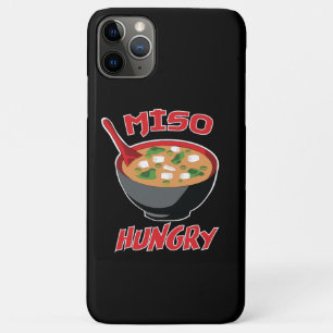 Funda Para iPhone 11 Pro Max Miso Hungry Funny Food Kawaii