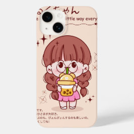 Funda Para iPhone 14 De Case-Mate Misoku-chan, Kawaii