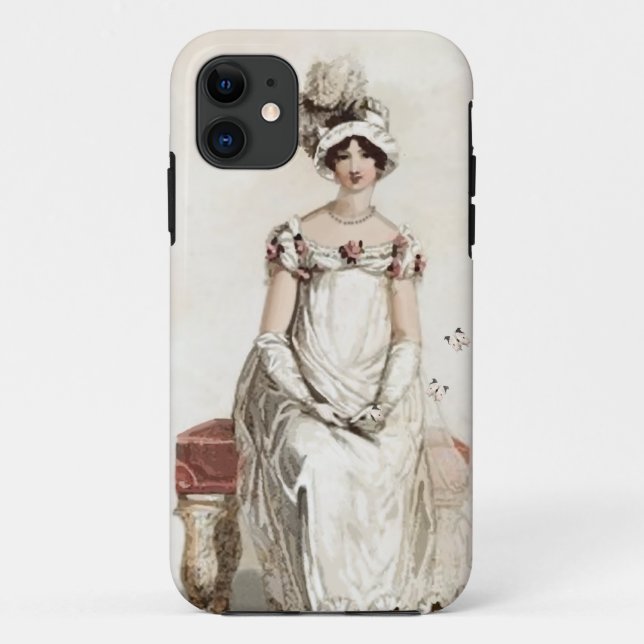 Funda De Case-Mate Para iPhone "Miss Bennet" (Reverso)