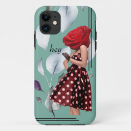 Funda Para iPhone 11 Miss Rosa Guay Collage Pop Art Feminine Floral