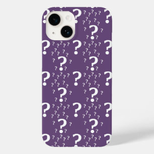 Funda Para iPhone 14 De Case-Mate Misterio marca de interrogación acertijo rompecabe