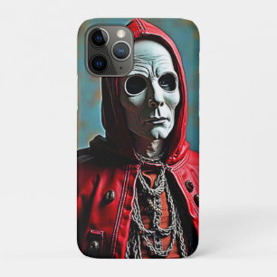 Funda Para iPhone 11 Pro Misteriosa figura de cráneo encapuchada