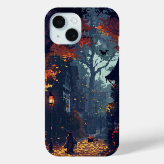 Funda Para iPhone 15 Misteriosa mansión de arte de piano