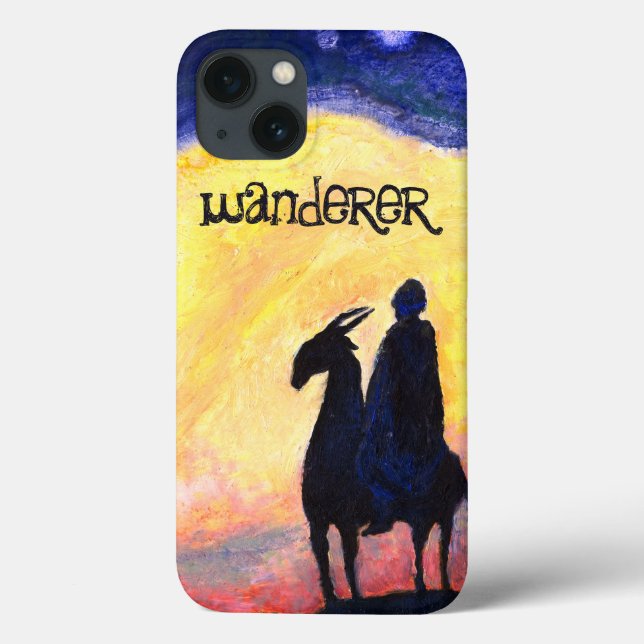 Funda De Case-Mate Para iPhone Misterioso Personalizable de Wanderer (Reverso)