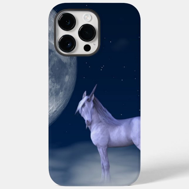 Funda De Case-Mate Para iPhone Mística Unicornio Moon Magic (Reverso )