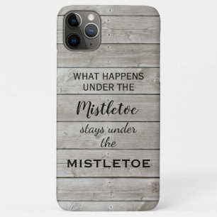 Funda Para iPhone 11 Pro Max Mistletoe Holiday
