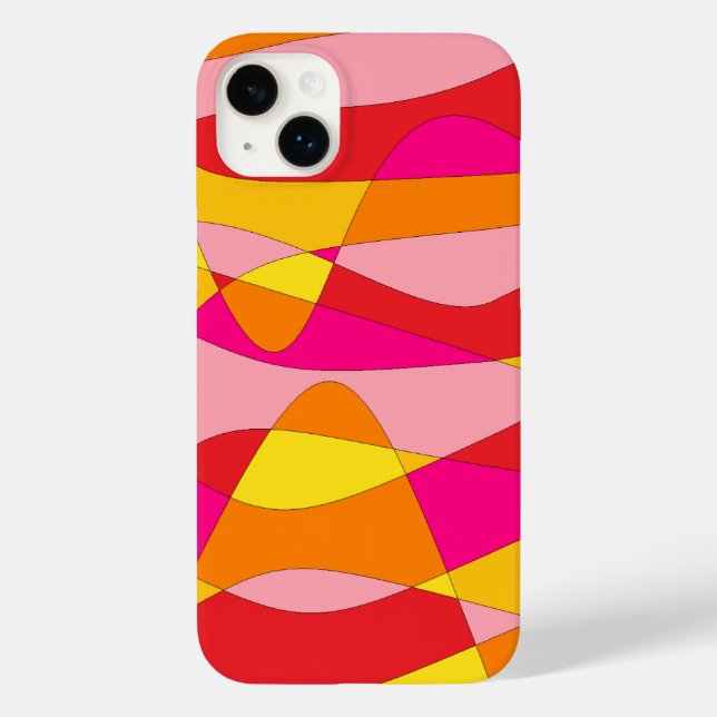 Funda De Case-Mate Para iPhone Mod Abstracto (Reverso )