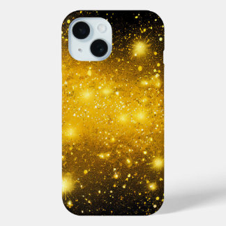 Funda Para iPhone 15 Moda Amarilla Negra Estética