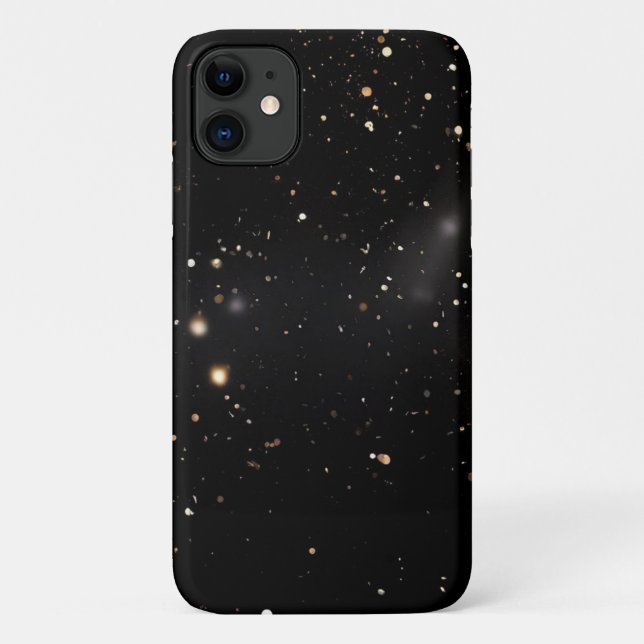 Funda De Case-Mate Para iPhone Moda Black Golden Aesthetic (Reverso)