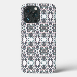 Funda Para iPhone 13 Pro Moda Caer Patrón Ikat Imprimir estuche de teléfono