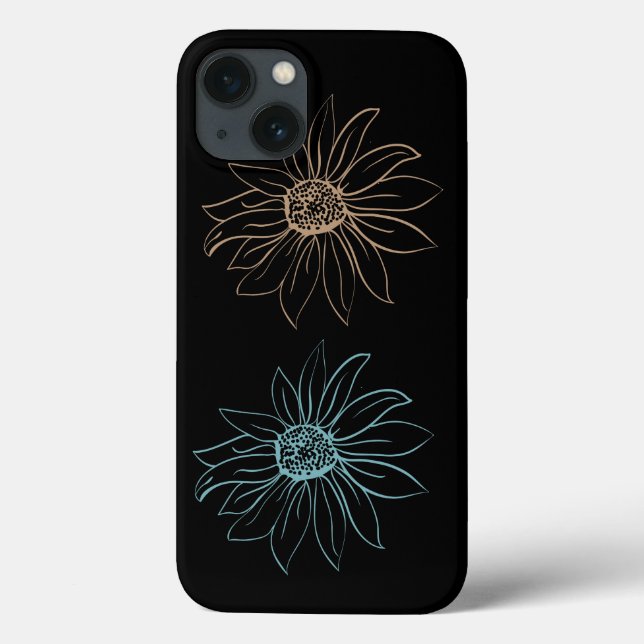 Funda De Case-Mate Para iPhone Moda Daisies (Reverso)