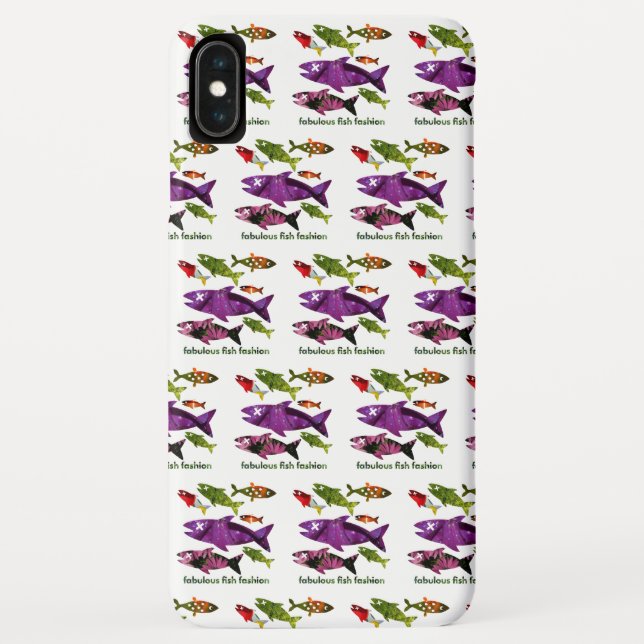 Funda De Case-Mate Para iPhone moda de pescado fabulosa (Reverso)