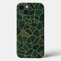 Moda de resumen de oro verde de lujo patrón textur