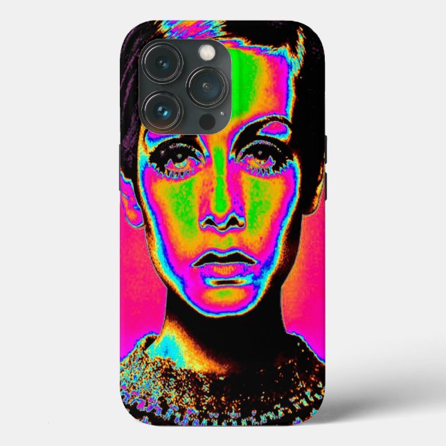 Funda De Case-Mate Para iPhone Moda del arte pop (Reverso )
