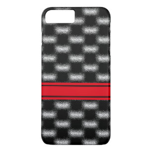 Funda Para iPhone 8 Plus/7 Plus Moda del patrón rojo blanco negro súper lindo