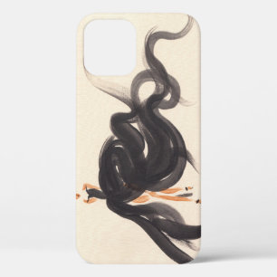 Funda Para iPhone 12 Moda elegante: la dama acuarela