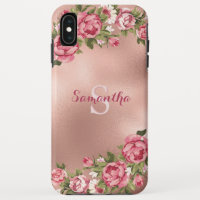 Moda Elegante Vintage Roses Rosa Nombre Floral