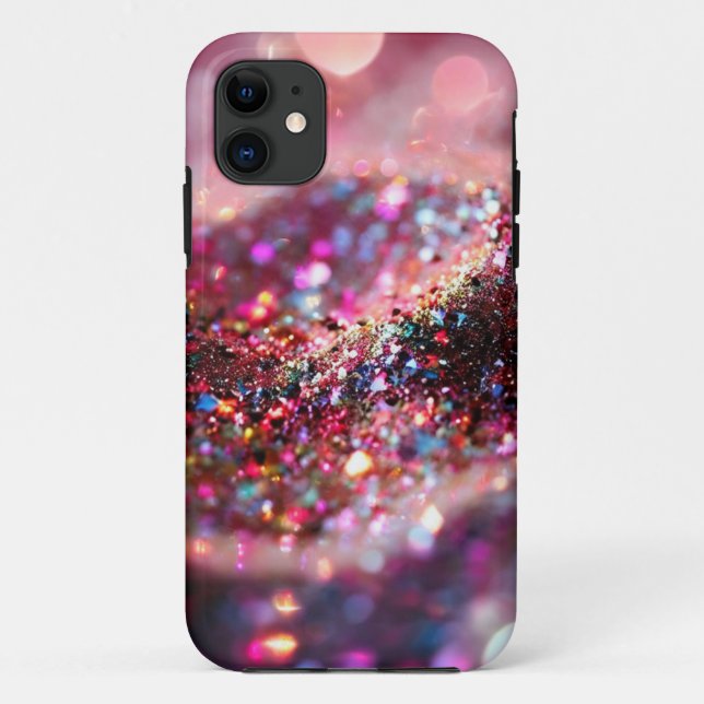 Funda De Case-Mate Para iPhone Moda fina rosa (Reverso)