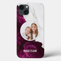 Moda fotográfica nombre personalizado de mármol fl