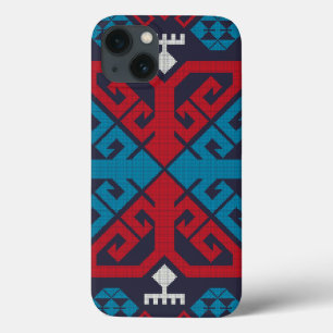 Funda Para iPhone 13 Moda geométrica clásica de moda mono-moda colorido