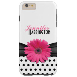 title_seo2 Moda Gerbera rosa Daisy Polka Dot Flower