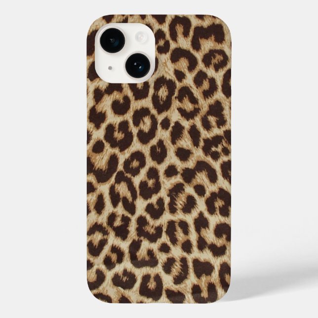 Funda De Case-Mate Para iPhone Moda Leopard iPhone ID Funda (Reverso )