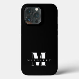 Funda Para iPhone 13 Pro Moda Letra sencilla negrita Minimalista negrita No