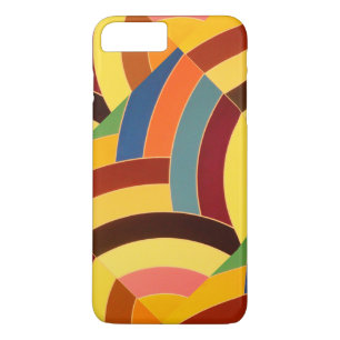 Funda Para iPhone 8 Plus/7 Plus moda moderna de chevrons multicolor