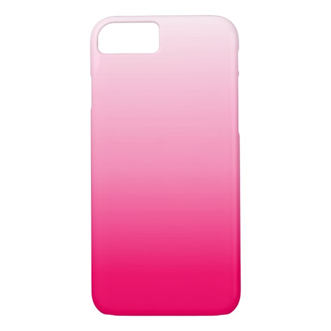 Funda De Case-Mate Para iPhone Moda moderna fuschia rosa oscuro giratorio (Reverso)