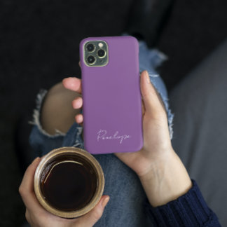 Funda Para iPhone 13 Moda moderna Guión de nombre personalizado Dusky P