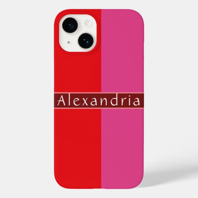 Funda De Case-Mate Para iPhone Moda personalizada estrangulada (Reverso )