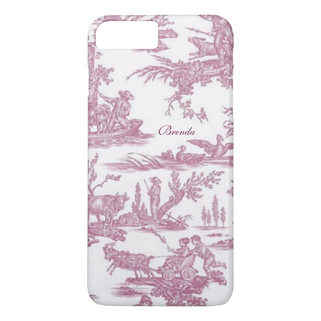 Funda De Case-Mate Para iPhone Moda Personalizado de toiles franceses Funda para  (Reverso)