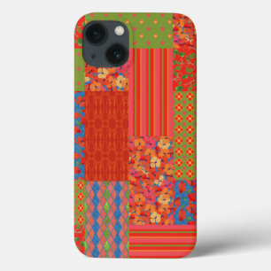 title_seo2 Moda Poppies Faux-patchwork Funda-Mate iPad Case