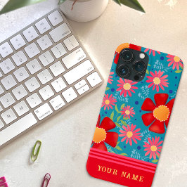 Funda Para iPhone 13 Pro Max Moda Por Su Inespiritualidad En El Patrón De Flore