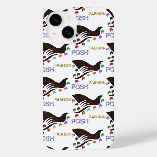Funda De Case-Mate Para iPhone moda punzada (Reverso )