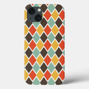 Funda Para iPhone 13 Moda tribal de ikat moderna