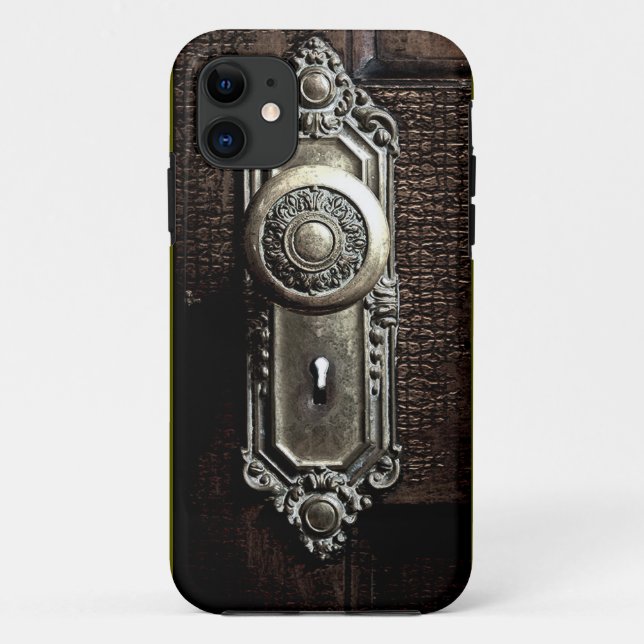 Funda De Case-Mate Para iPhone Moda Victorian Doorknob (Reverso)