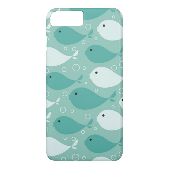 Funda De Case-Mate Para iPhone modele con los pescados 2 (Reverso)