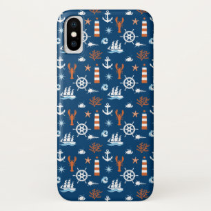 Funda Para iPhone X Modelo 1 del tema del mar