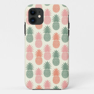 Funda Para iPhone 11 Modelo 2 de la piña del vintage