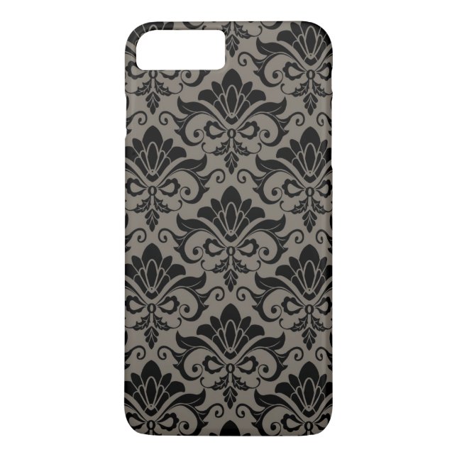 Funda De Case-Mate Para iPhone Modelo 2 del damasco (Reverso)