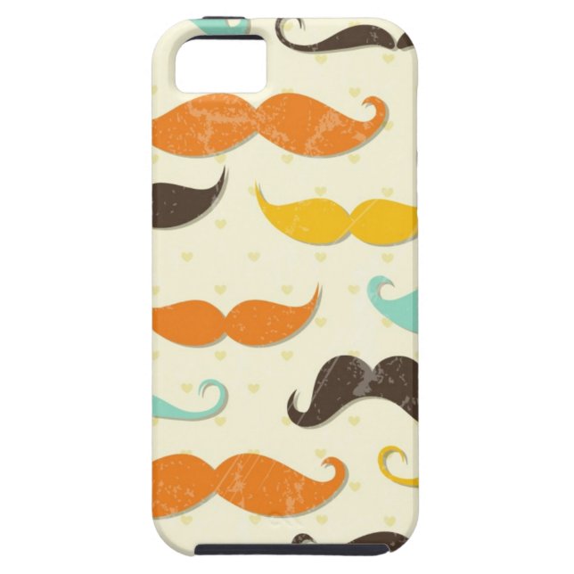 Funda De Case-Mate Para iPhone Modelo 3 del bigote (Atrás)